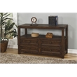 Bowery Hill Farmhouse Solid Wood 4 Drawer Sofa Console Table