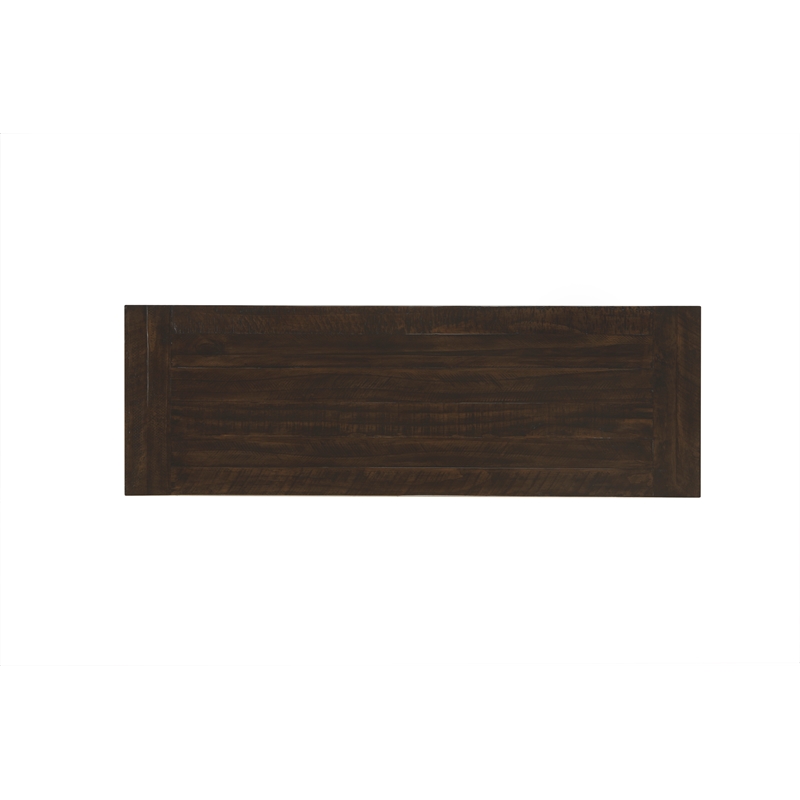 Bowery Hill Farmhouse Solid Wood 4 Drawer Sofa Console Table