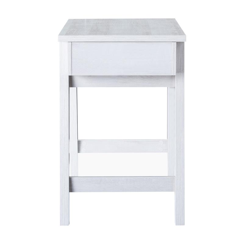 Bowery Hill Modern Wood Lift-Top Console Table in White Oak
