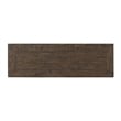 Bowery Hill Contemporary Wood 2 Drawer Sofa Console Table Black and Brown