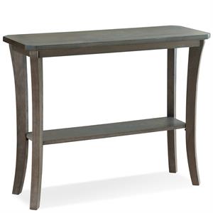 bowery hill contemporary driftwood console hall stand in rustic gray