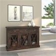Bowery Hill Contemporary Wood Dining Sideboard in Salvaged Gray