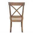 Bowery Hill Contemporary Dining Chair in Weathered Driftwood