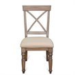 Bowery Hill Contemporary Dining Chair in Weathered Driftwood