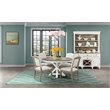 Bowery Hill Assembled Contemporary Upholstered Dining Side Chair in Natural