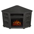 Bowery Hill Modern Wood Corner Fireplace TV Stand for TVs up to 56