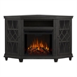 Bowery Hill Modern Wood Corner Fireplace TV Stand for TVs up to 56