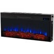 Bowery Hill Contemporary Electric Fireplace Entertainment Center in White