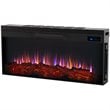 Bowery Hill Contemporary Electric Fireplace Entertainment Center in White