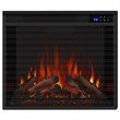 Bowery Hill Traditional Electric Steel Firebox in Black