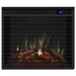 Bowery Hill Traditional Electric Steel Firebox in Black