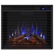 Bowery Hill Traditional Electric Steel Firebox in Black