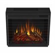 Bowery Hill Traditional Electric Steel Firebox in Black