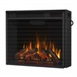 Bowery Hill Traditional Electric Steel Firebox in Black