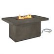 Bowery Hill Contemporary Propane Fire Pit in Glacier Gray
