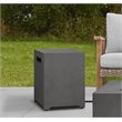 Bowery Hill Modern Propane Tank Cover in Weathered Slate