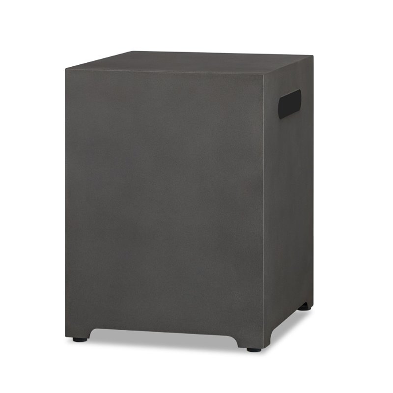 Bowery Hill Modern Propane Tank Cover in Weathered Slate