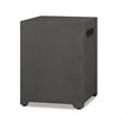 Bowery Hill Modern Propane Tank Cover in Weathered Slate