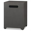 Bowery Hill Modern Propane Tank Cover in Weathered Slate