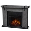 Bowery Hill Contemporary Electric Fireplace in Gray Barnwood
