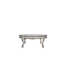 Bowery Hill Contemporary Coffee Table in Vintage Bone White