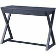 Bowery Hill Contemporary Wood Console Table in Black Finish