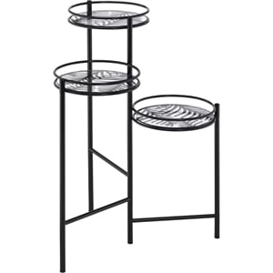 Bowery Hill Modern Plant Stand in Black