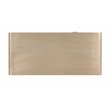 Bowery Hill Modern Desk in Gold Aluminum