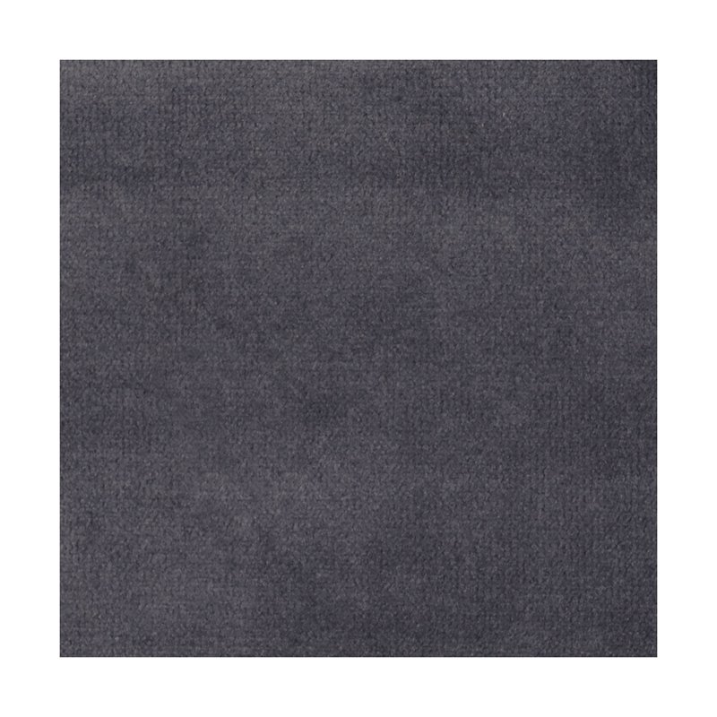 Bowery Hill Modern Accent Chair in Gray Velvet