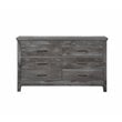 Bowery Hill Farmhouse Dresser in Rustic Gray Oak