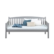 Bowery Hill Contemporary Wood Twin Size Daybed in Gray