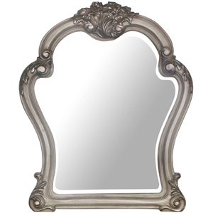 bowery hill traditional mirror in vintage bone white