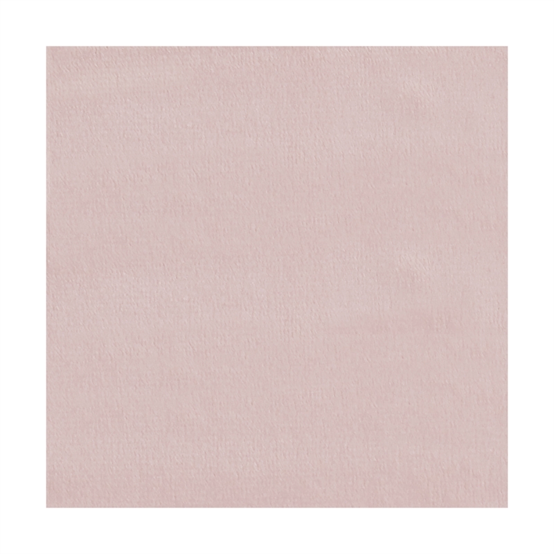 Bowery Hill Modern Accent Chair in Blush Pink Velvet