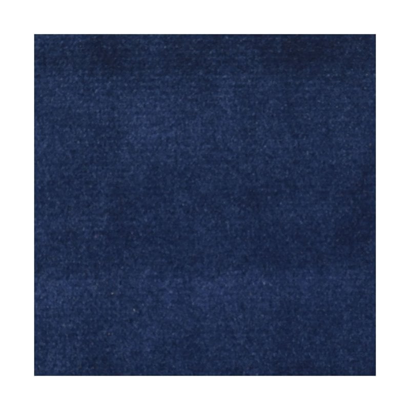 Bowery Hill Modern Accent Chair in Navy Blue Velvet