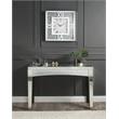 Bowery Hill Contemporary Wall Clock in Mirrored & Faux Diamonds