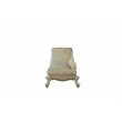 Bowery Hill Traditional Chaise w/ Pillows in Antique Pearl & Fabric