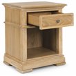 Bowery Hill Traditional Brown Wood Night Stand
