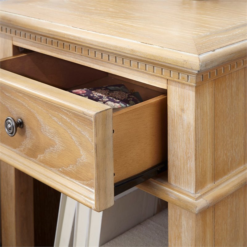 Bowery Hill Traditional Brown Wood Night Stand