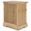Bowery Hill Traditional Brown Wood Night Stand