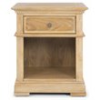 Bowery Hill Traditional Brown Wood Night Stand