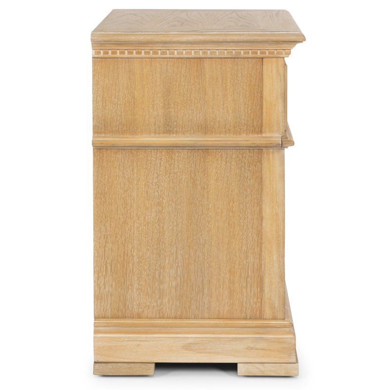 Bowery Hill Traditional Brown Wood Night Stand