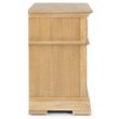 Bowery Hill Traditional Brown Wood Night Stand