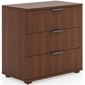 bowery hill contemporary brown wood chest