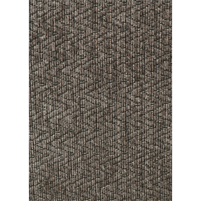 Bowery Hill Modern Tufted Sleeper Sofa Bed in Brown