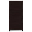 Bowery Hill Modern 4 Shelf Bookcase with Storage Drawer in Cappucino