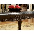 Bowery Hill Traditional Wood 4-Piece Coffee Table Set in Espresso
