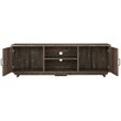 Bowery Hill Rustic Wood Rustic 62-Inch TV Stand in Reclaimed Oak