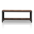 Bowery Hill Modern Wood Multi Purpose Bench in Reclaimed Oak