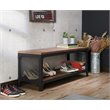 Bowery Hill Modern Wood Multi Purpose Bench in Reclaimed Oak