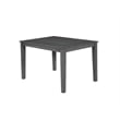 Bowery Hill Transitional Wood 7-piece Dining Set in Weathered Gray